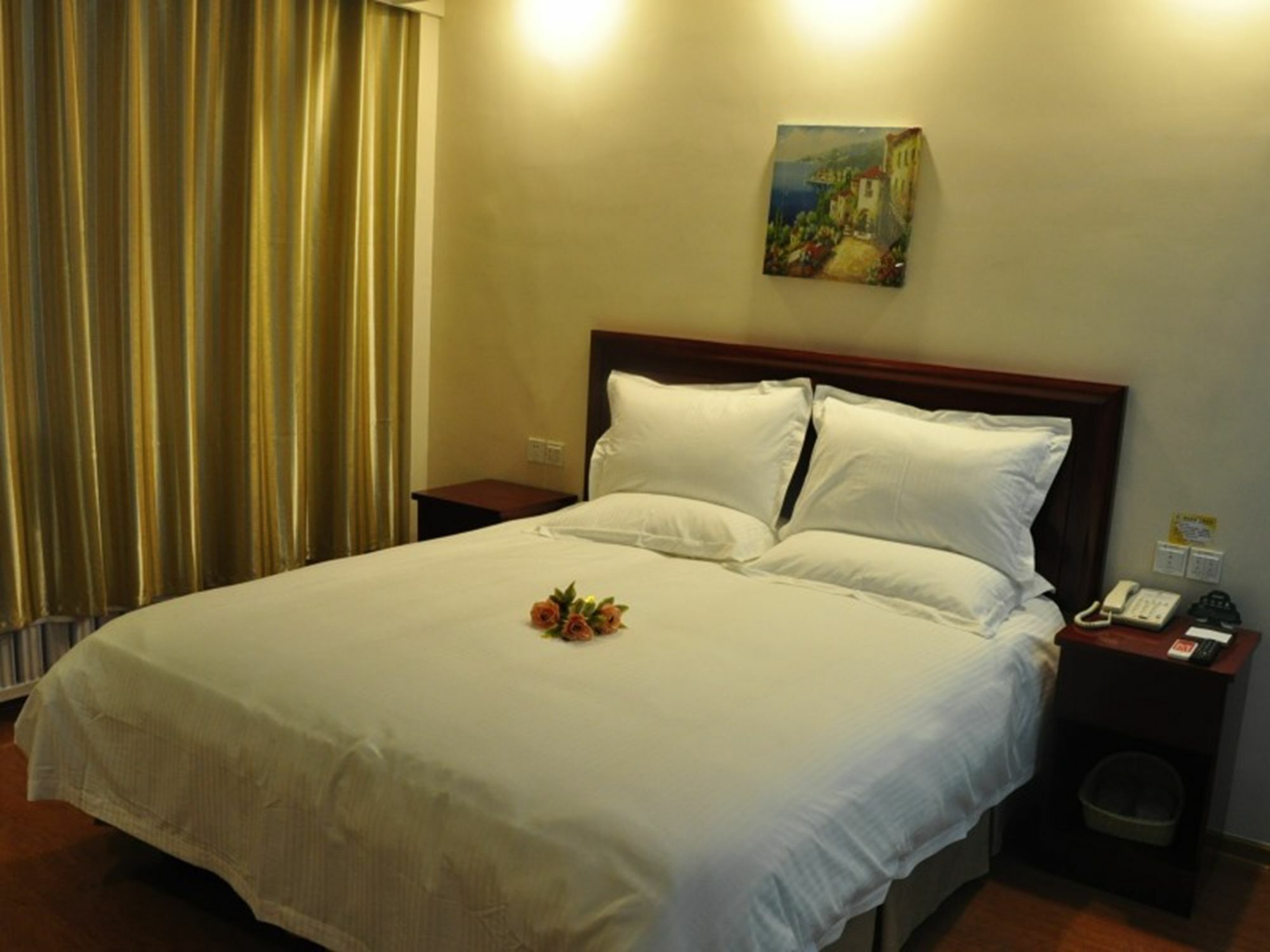 Greentree Inn Shandong Jining Qufu East Jingxuan Road Sankong Express Hotel Esterno foto