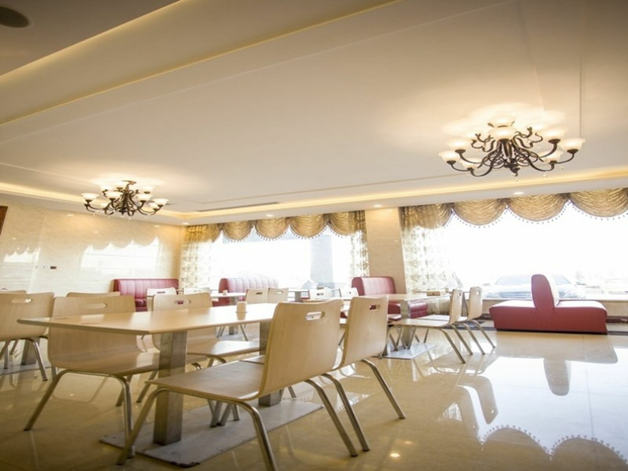 Greentree Inn Shandong Jining Qufu East Jingxuan Road Sankong Express Hotel Esterno foto